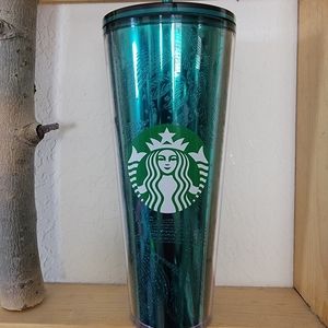 Starbucks Green Glitter design Tumbler